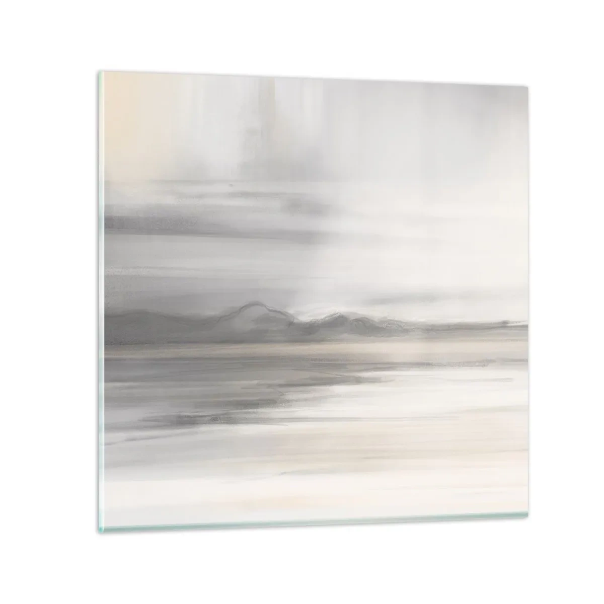 Quadro em vidro - Distância pensativa - 40x40 cm