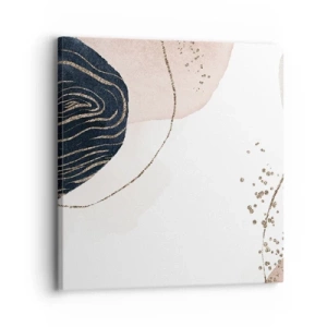 Quadro em tela - Tudo flui - 30x30 cm