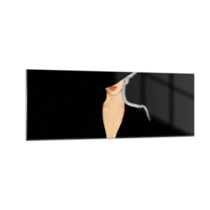 Quadro em vidro - Elegância e estilo - 140x50 cm