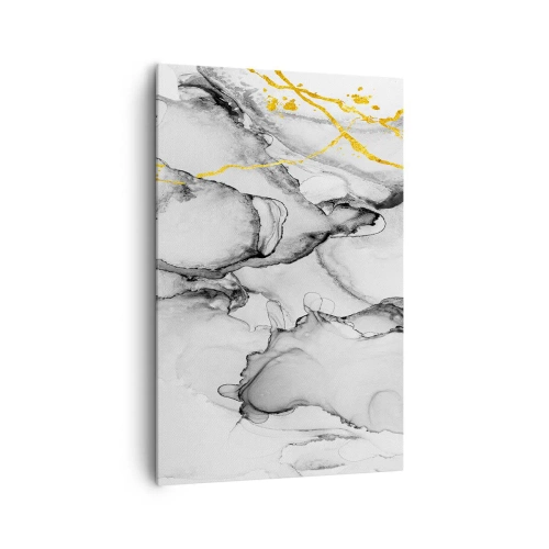 Quadro em tela - Composição dourada - 80x120 cm