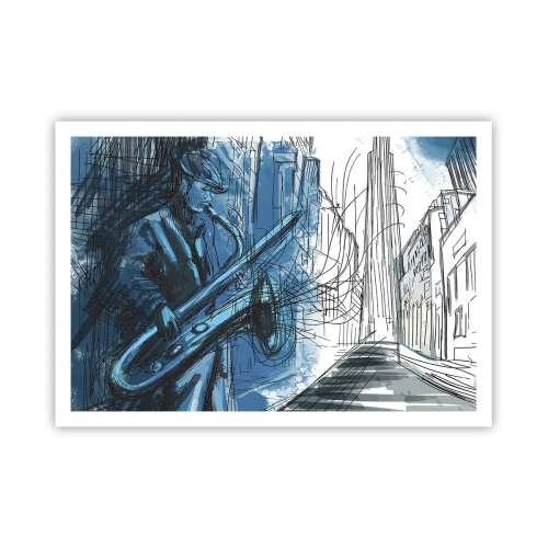 Pôster - Rapsódia Urbana - 100x70 cm