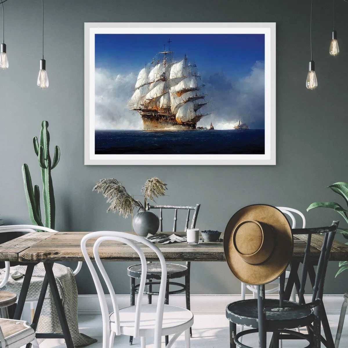 Pôster em moldura branca - A grande glória! - 91x61 cm