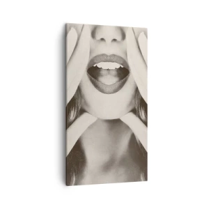 Quadro em tela - Já vou! - 45x80 cm