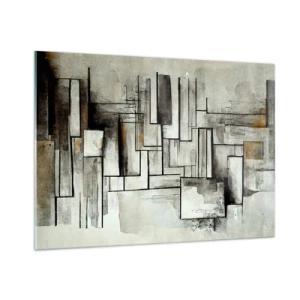 Quadro em vidro - O poder da simplicidade - 100x70 cm