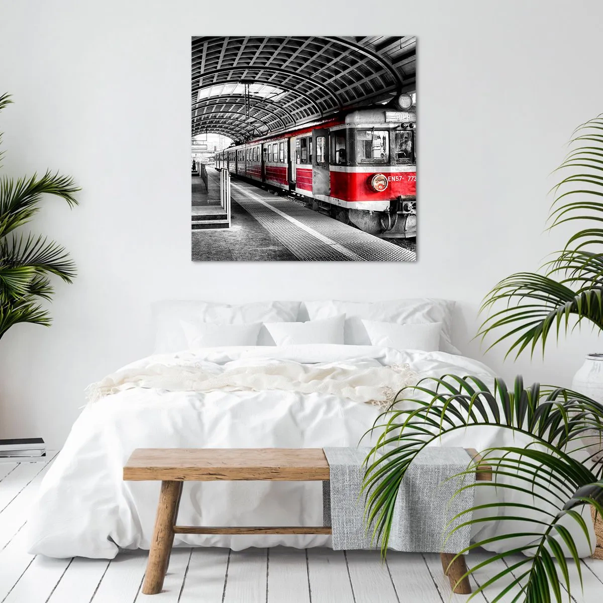 Quadro em tela - Talvez seja a viagem de sua vida? - 40x40 cm