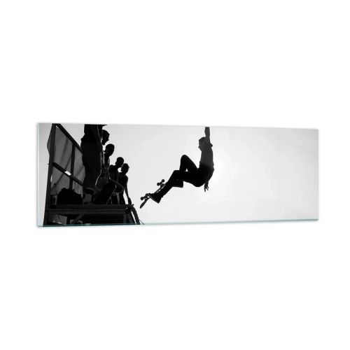 Quadro em vidro - Protagonistas e espectadores - 160x50 cm