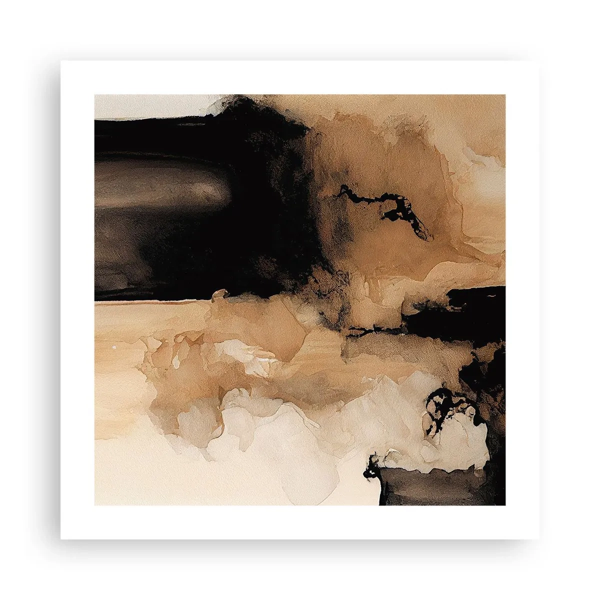 Pôster - Abstração intrigante - 50x50 cm