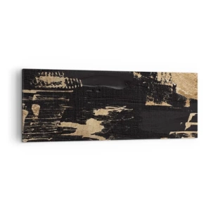 Quadro em tela - Rastro de toque - 140x50 cm