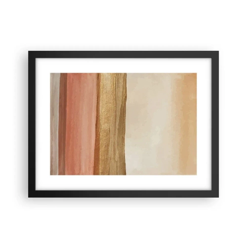 Pôster com moldura preta - Composição vertical - 40x30 cm