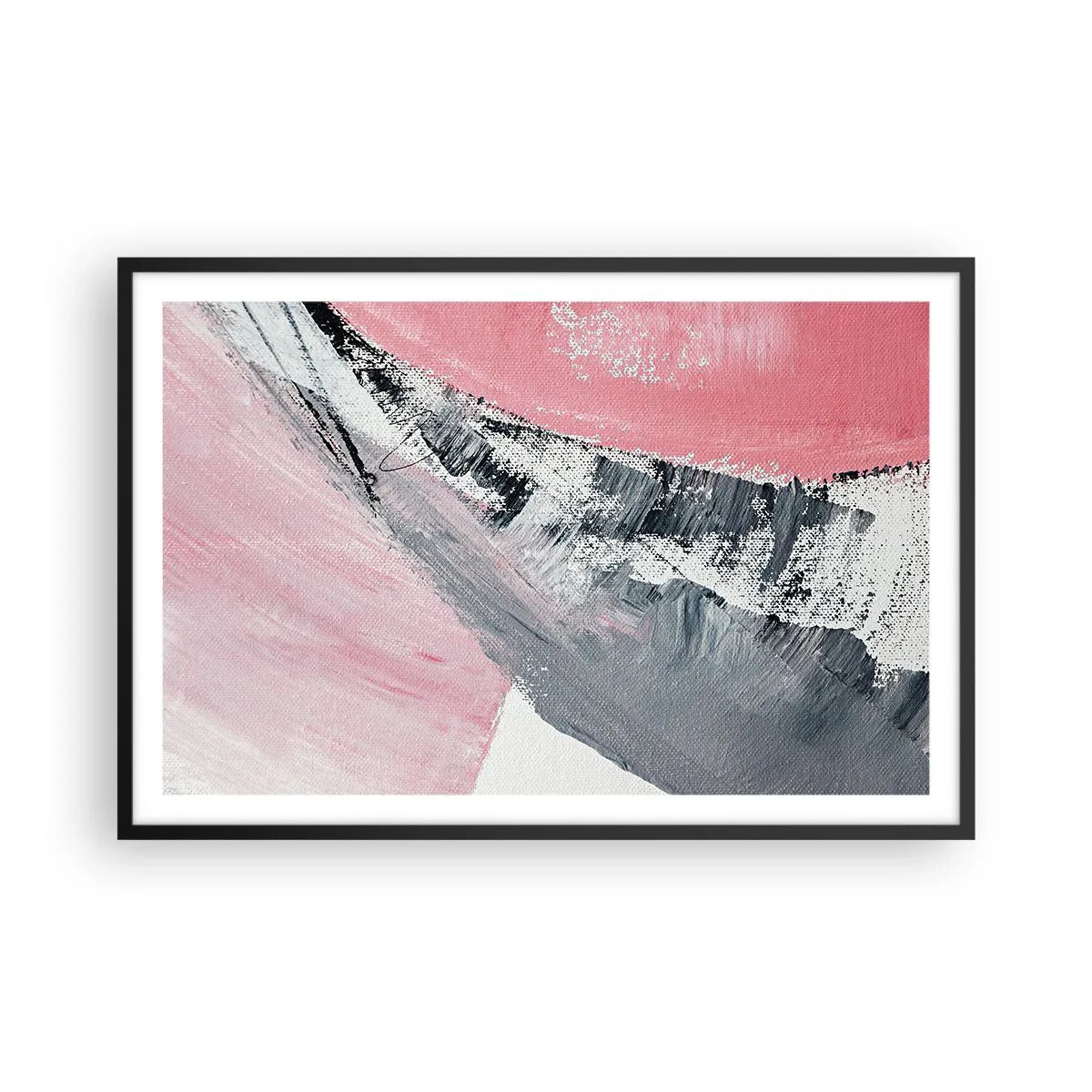 Pôster com moldura preta - Composição à medida - 91x61 cm