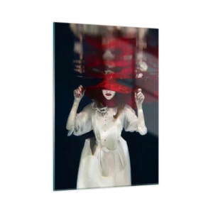 Quadro em vidro - Demônio do Pântano - 50x70 cm