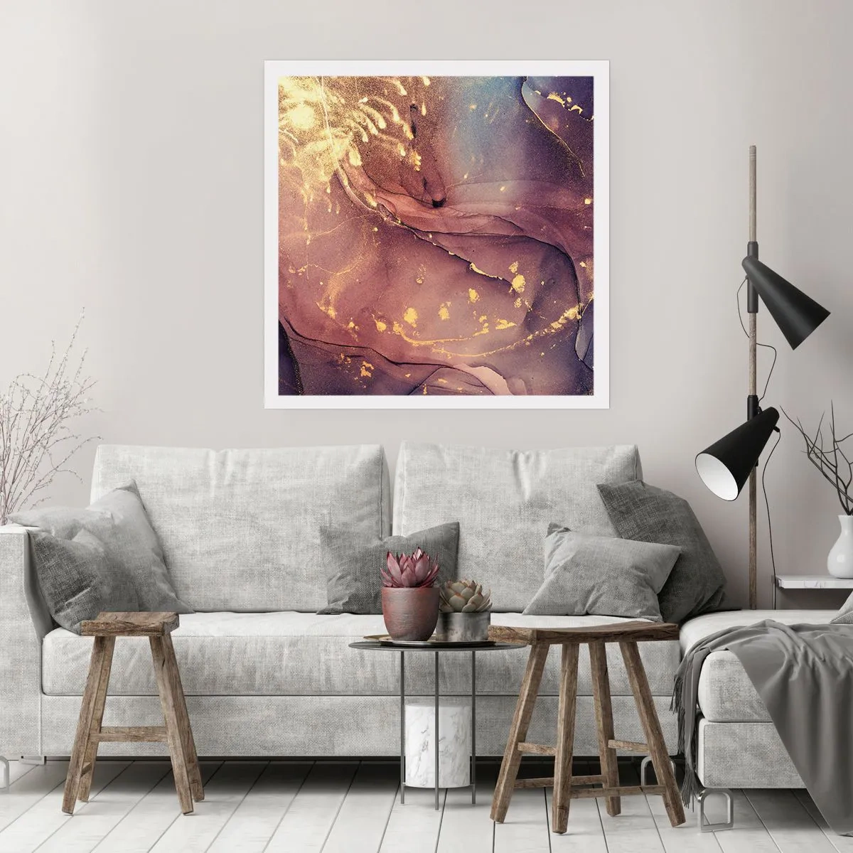 Pôster - Matéria e espírito - 30x30 cm