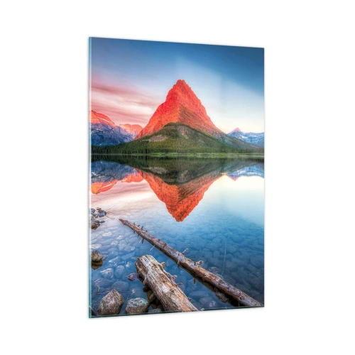 Quadro em vidro - Calor e frio - 50x70 cm