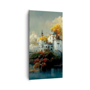 Quadro em tela - O começo de uma história romântica - 65x120 cm
