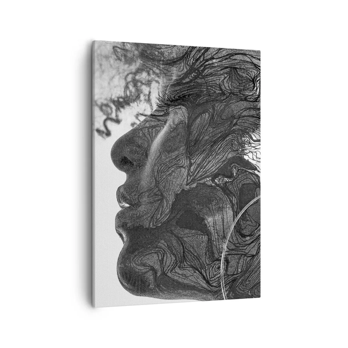 Quadro em tela - Entrelaçados em sonhos - 50x70 cm