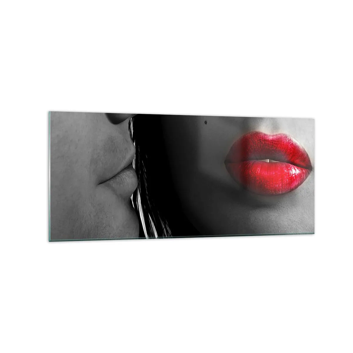 Quadro em vidro - Cara a cara  - 120x50 cm
