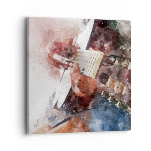 Quadro em tela - E o que acha? - 30x30 cm