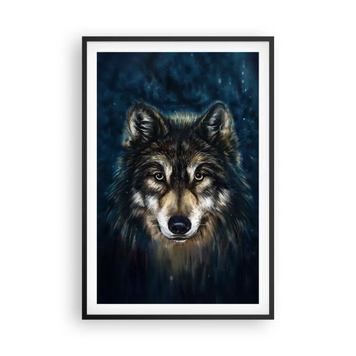 Pôster com moldura preta - Alfa? E ómega - 61x91 cm