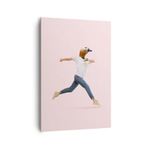 Quadro em tela - Uma pitada de absurdo - 70x100 cm