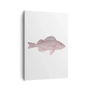 Quadro em tela - Peixe de olhos grandes - 50x70 cm