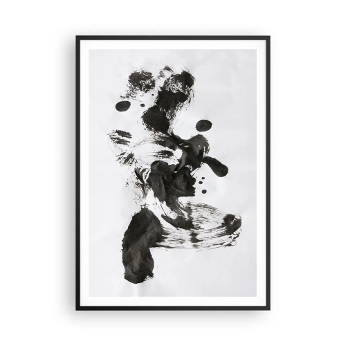 Pôster com moldura preta - Existe um método para a loucura? - 70x100 cm
