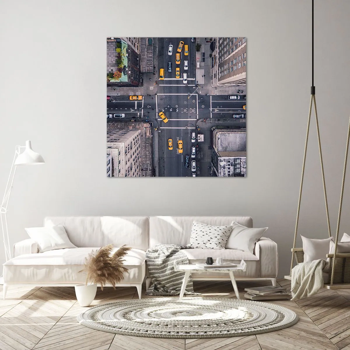 Quadro em tela - Escolha simples - 40x40 cm