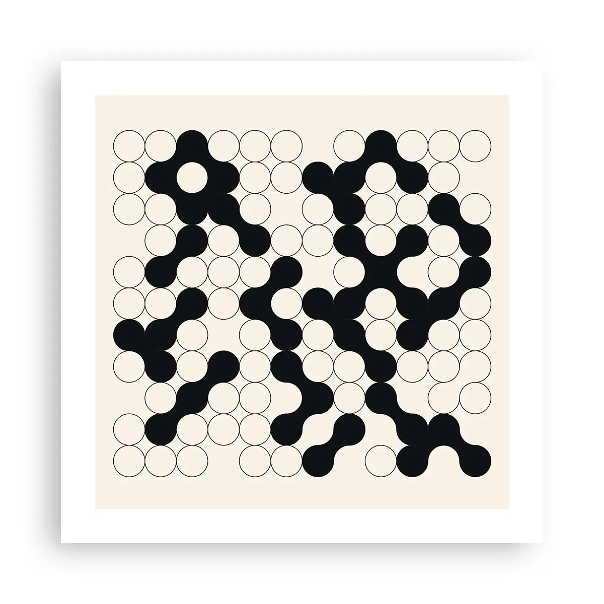 Pôster - Jogo chinês – variação - 50x50 cm