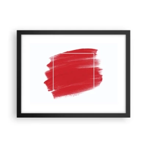 Pôster com moldura preta - Fora do quadro - 40x30 cm