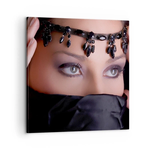 Quadro em tela - Mistério tentador do oriente - 60x60 cm