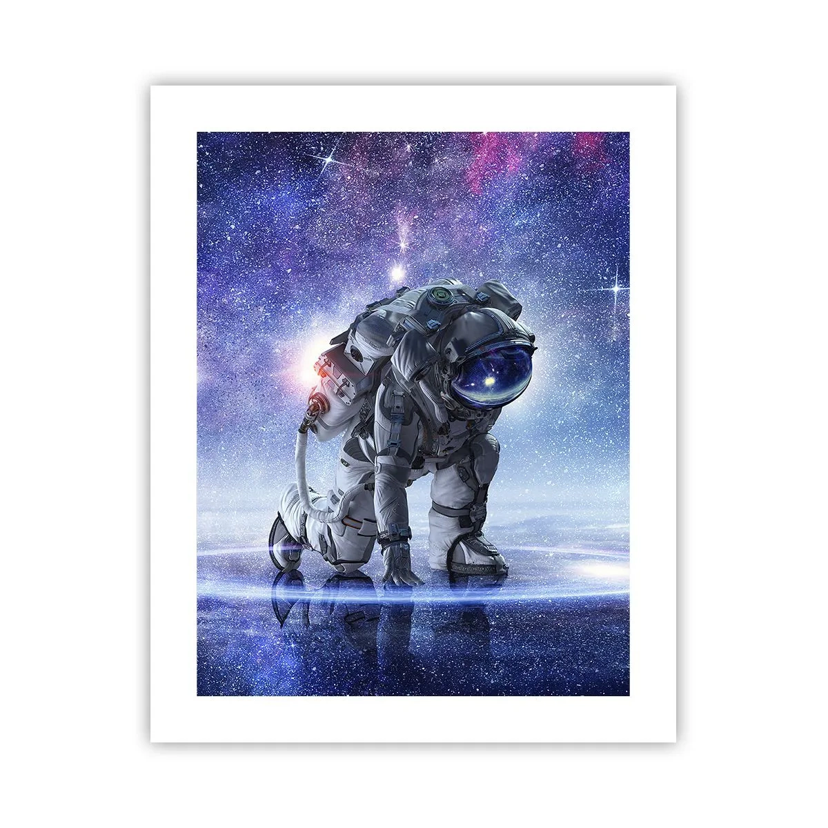 Pôster - Céu estrelado acima de mim - 40x50 cm