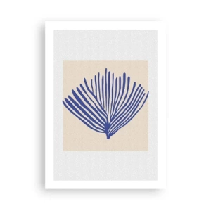 Pôster - Ventilador azul - 50x70 cm