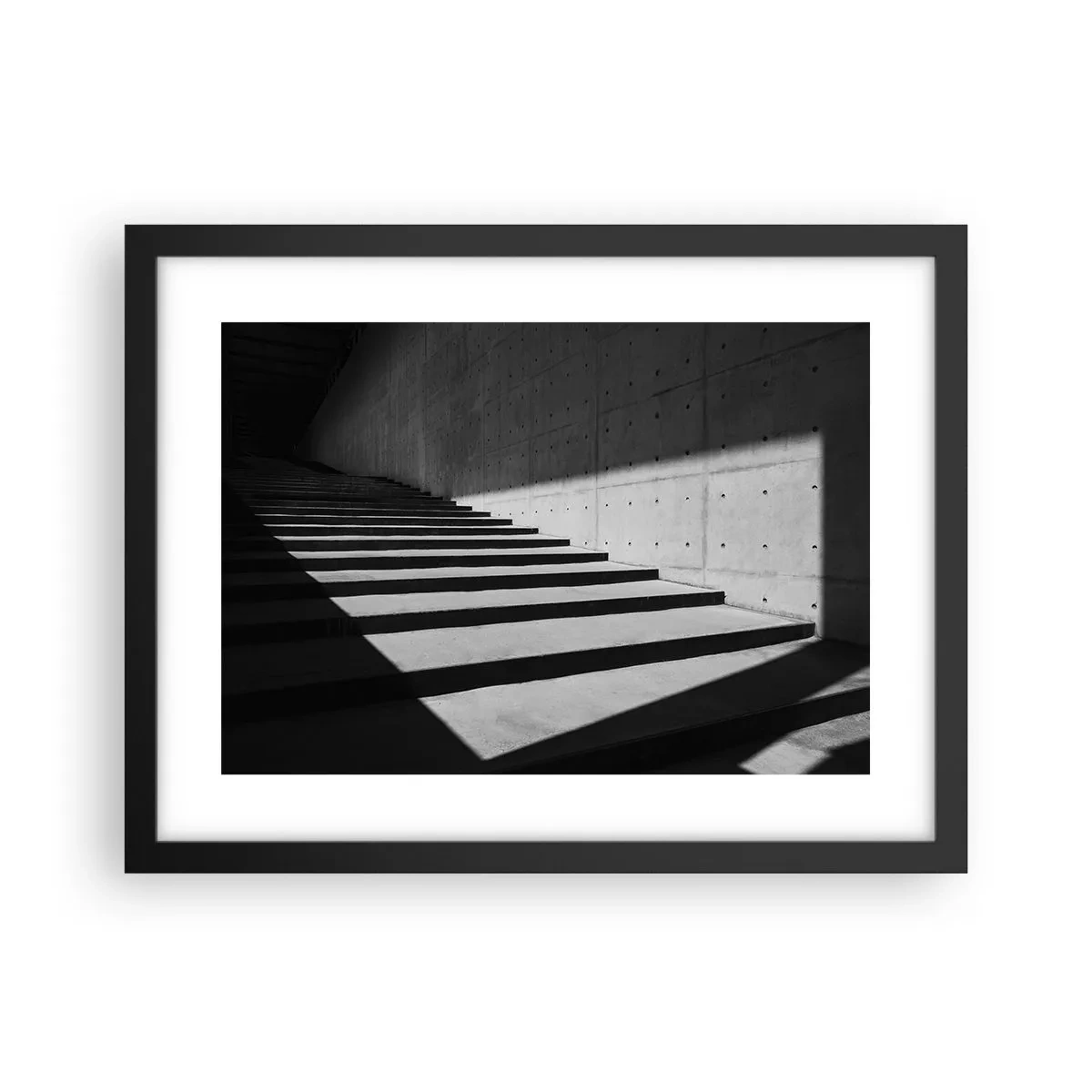 Pôster com moldura preta - A beleza crua do modernismo - 40x30 cm