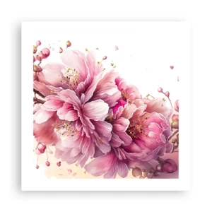 Pôster - Flor de cerejeira - 50x50 cm