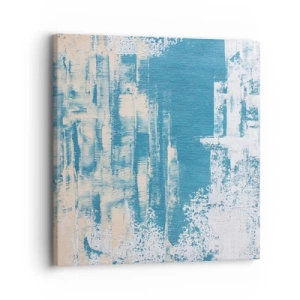 Quadro em tela - Através da estalactite de gelo - 30x30 cm