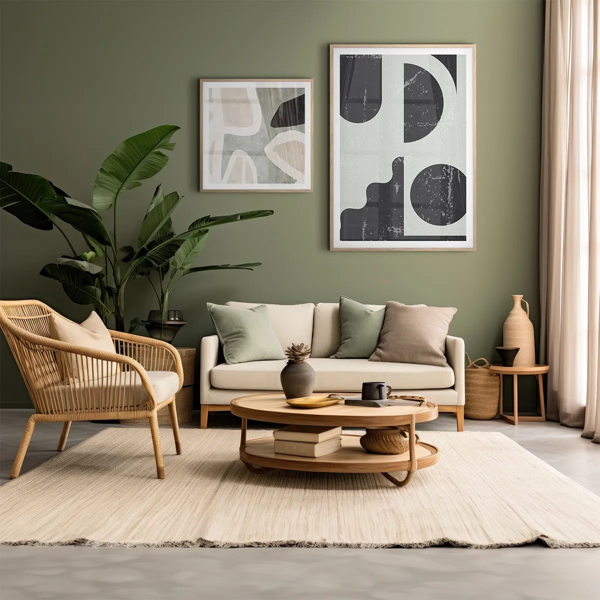 Green zone - Inspiração para a sala