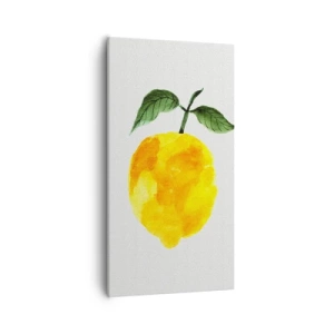 Quadro em tela - Como saborear o sol - 55x100 cm