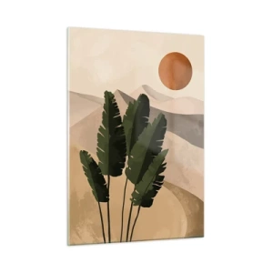 Quadro em vidro - O triunfo da vida - 50x70 cm