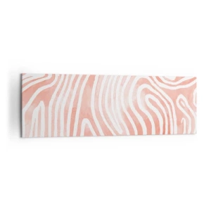 Quadro em tela - No labirinto de corais - 160x50 cm