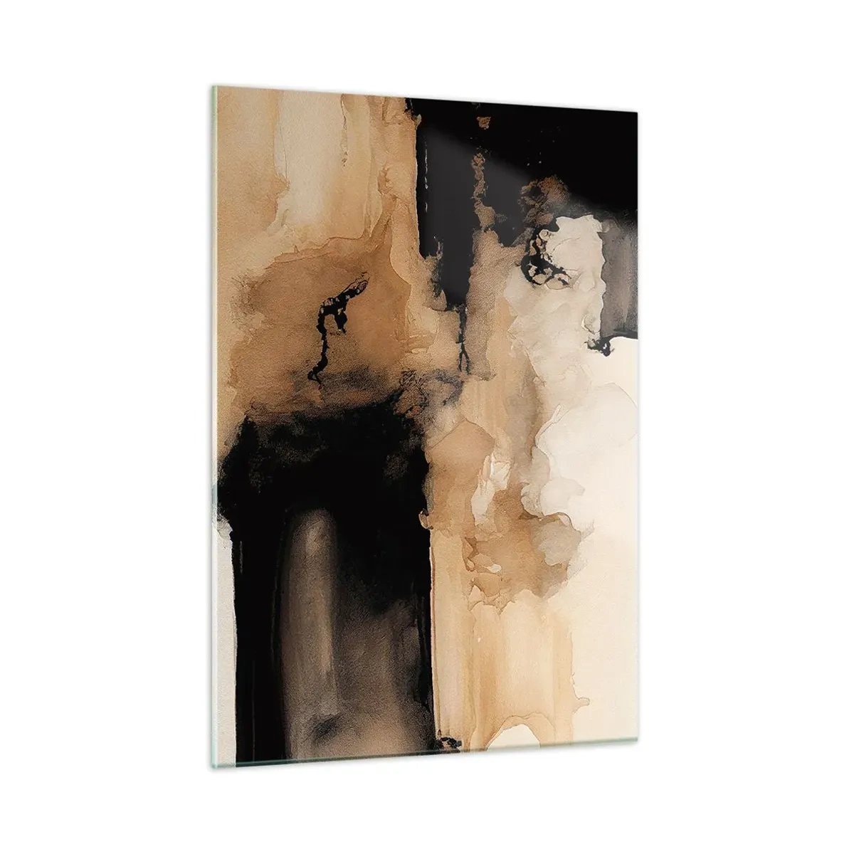 Quadro em vidro - Abstração intrigante - 50x70 cm