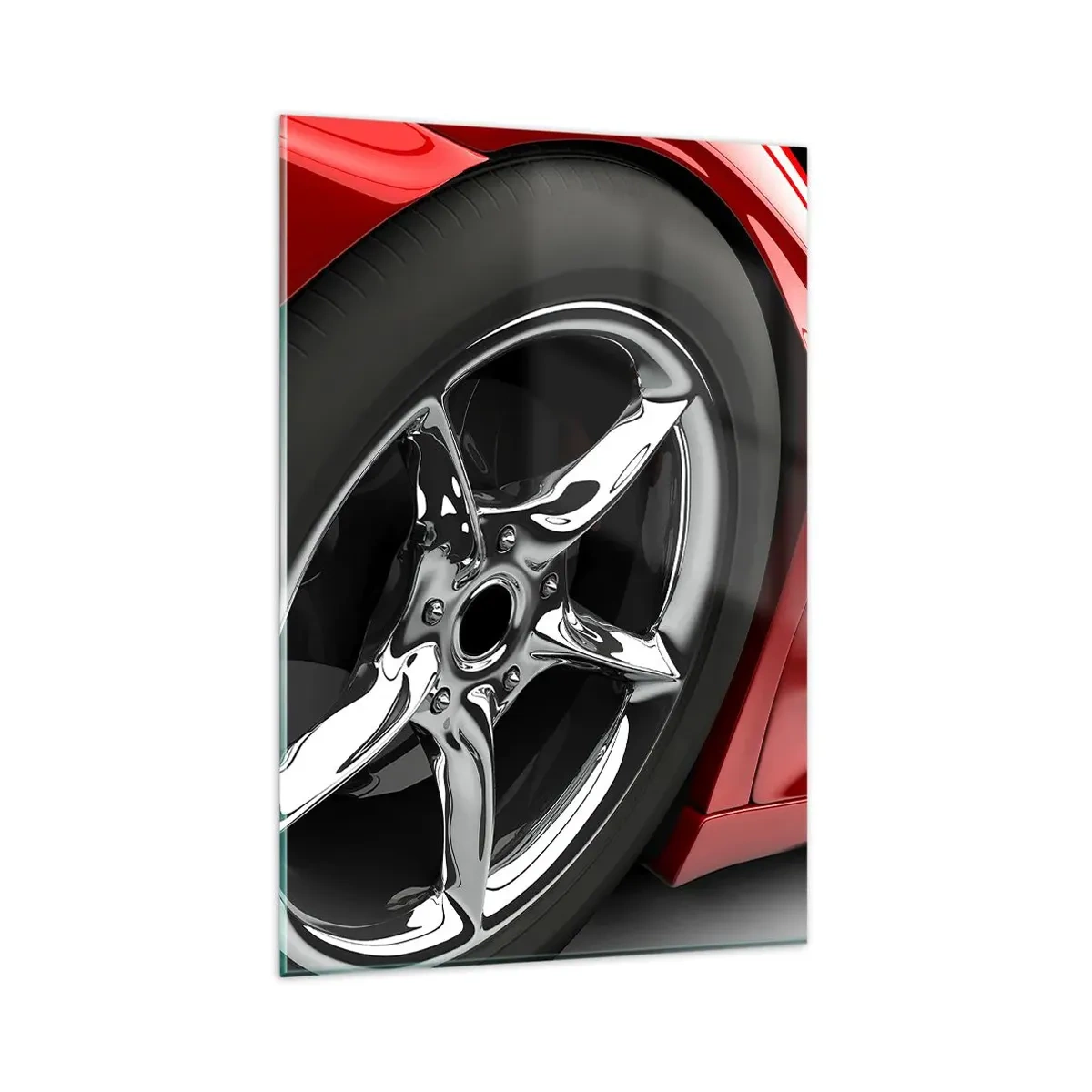 Quadro em vidro - Projetado para a velocidade - 80x120 cm