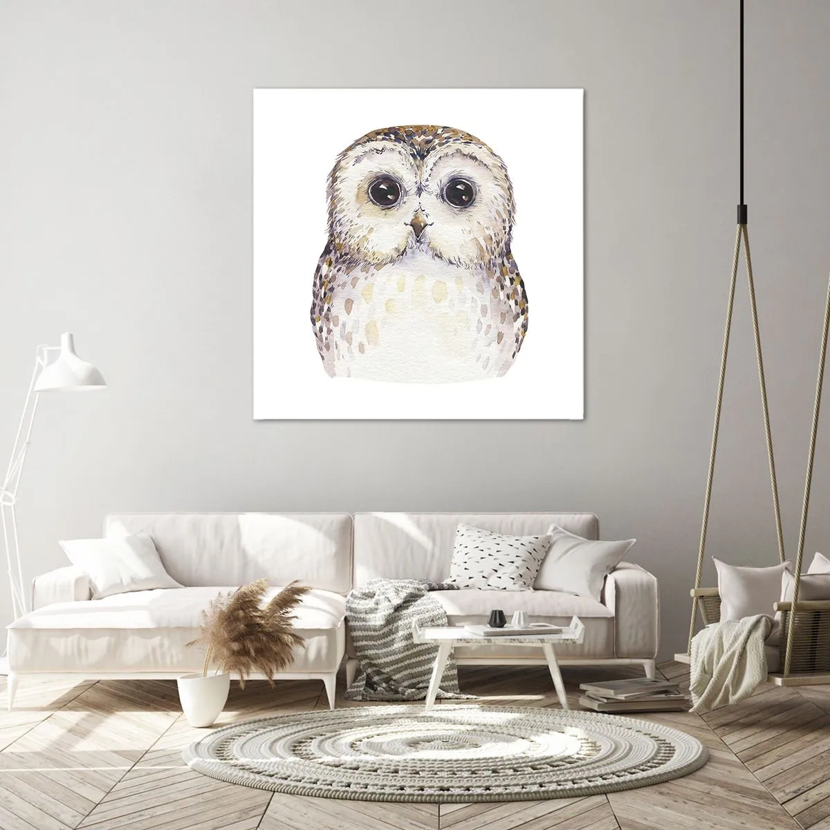 Quadro em tela - Olhe-me nos olhos - 30x30 cm