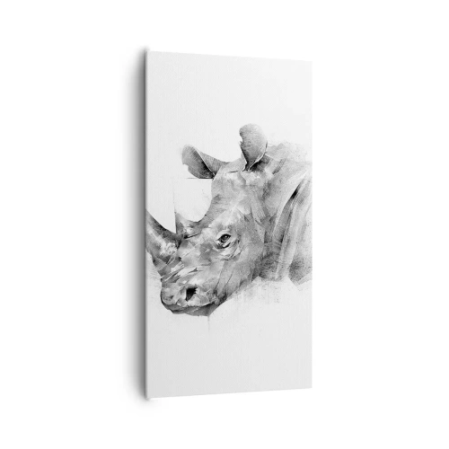 Quadro em tela - Retrato africano - 65x120 cm