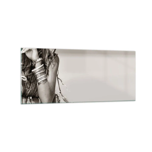 Quadro em vidro - Como uma menina - 120x50 cm