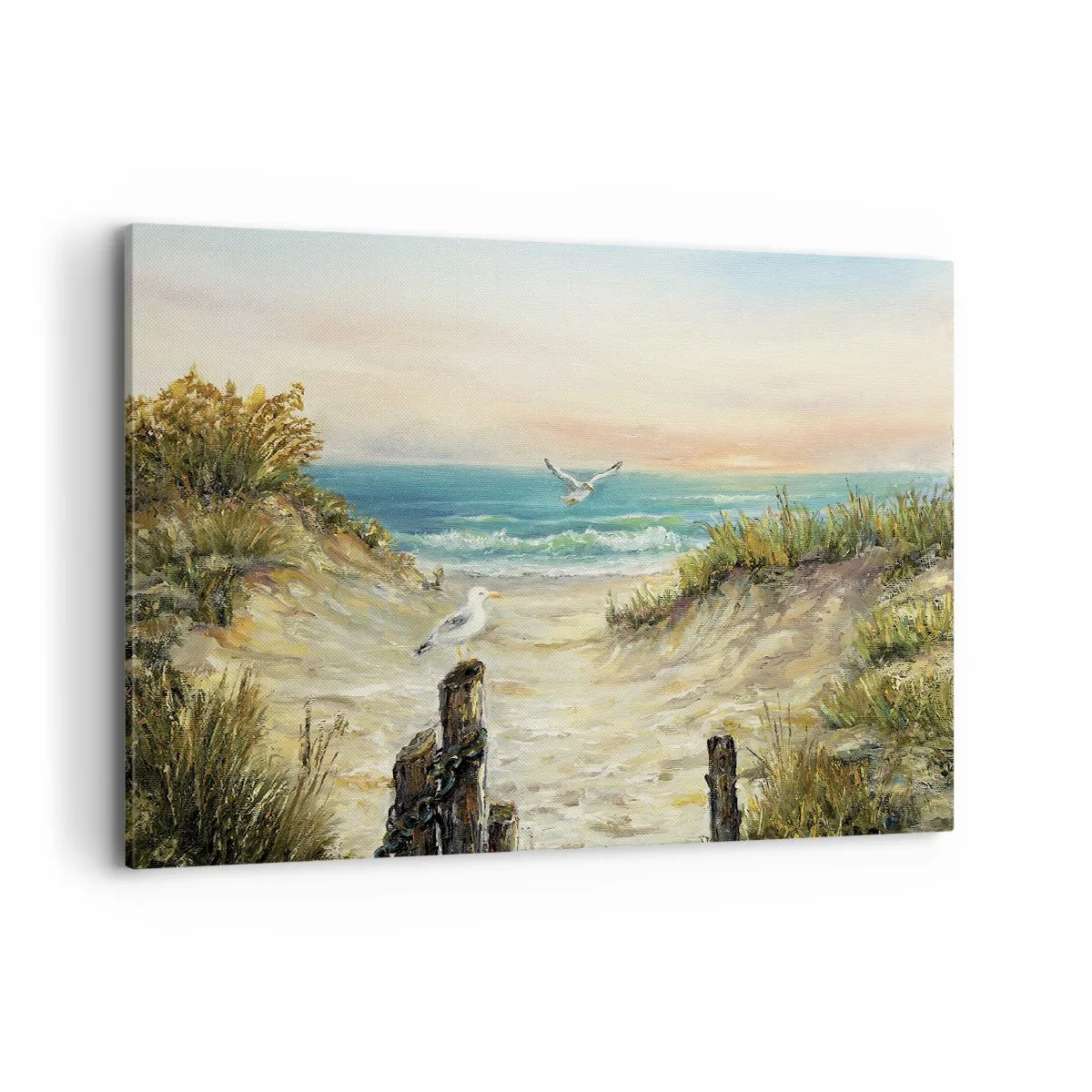 Quadro em tela - Refúgio sem vento - 120x80 cm