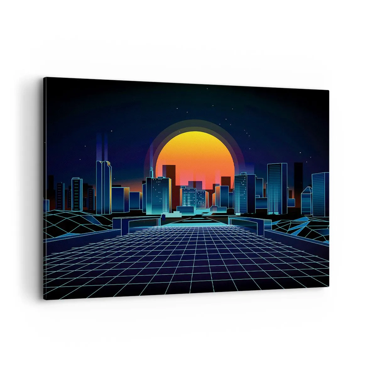 Quadro em tela - Ainda quer ir para o mundo real? - 100x70 cm