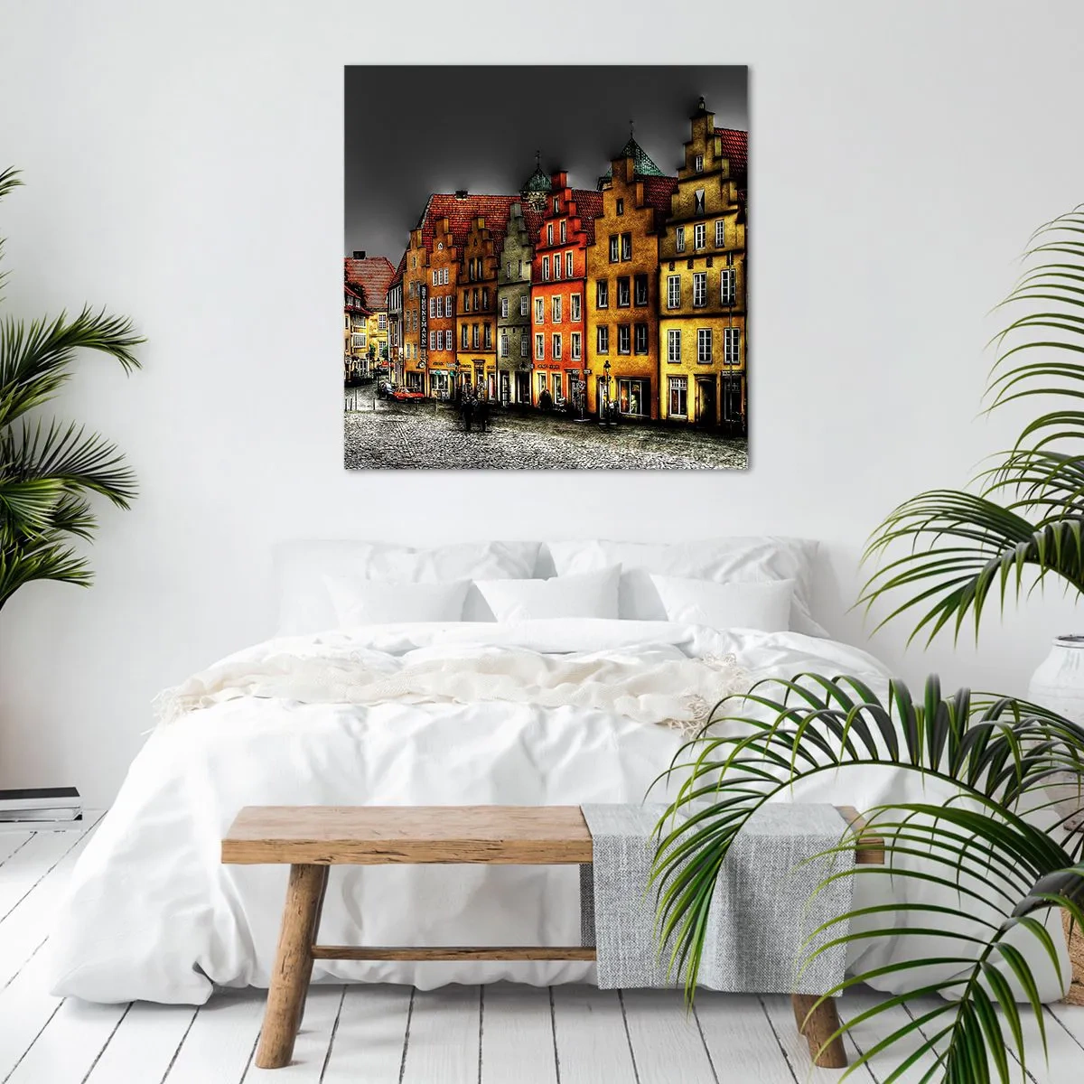 Quadro em tela - Falta apenas uma carruagem encantada - 50x50 cm