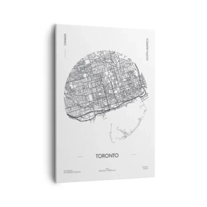 Quadro em tela - Anatomia de Toronto - 50x70 cm