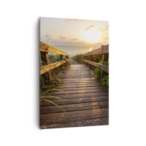 Quadro em tela - Direto para a costa - 70x100 cm
