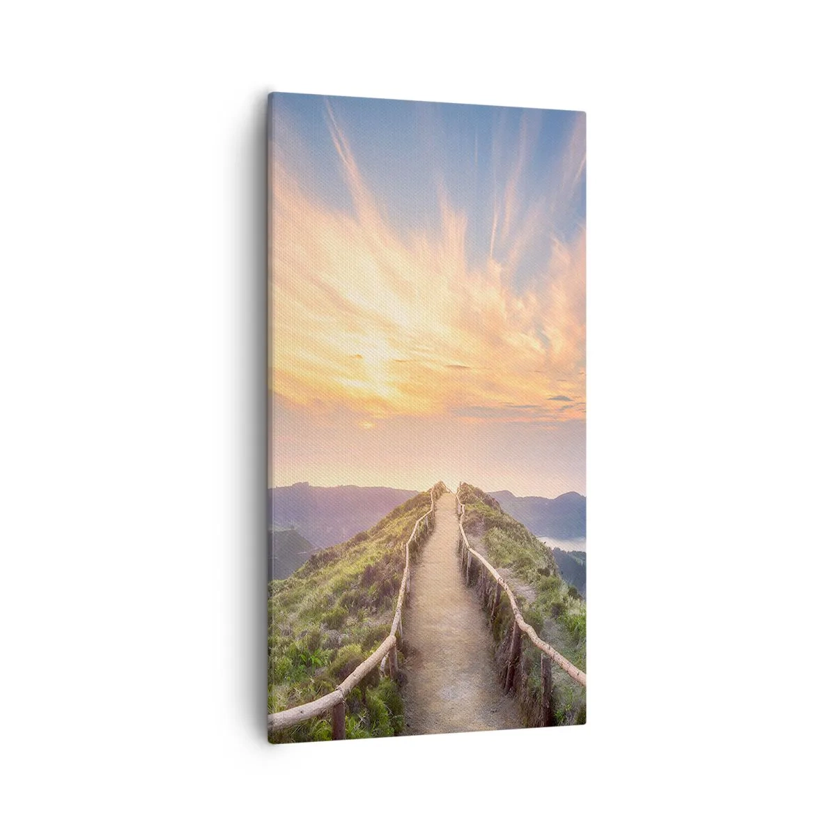 Quadro em tela - Perto do céu - 55x100 cm