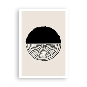 Pôster - Meio a meio - 70x100 cm